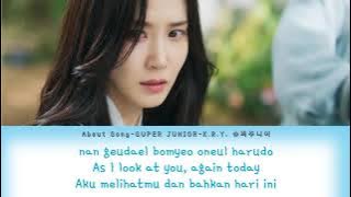 Shadow of You 그림자 사랑 Lyric Rom/Eng/In SUPER JUNIOR (슈퍼주니어-K.R.Y.) The King’s Affection 연모 OST Part.1