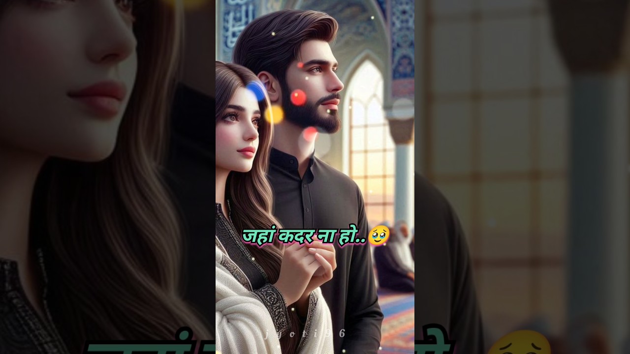 जहां कदर ना हो 