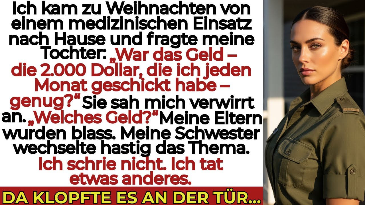 „Welches Geld?“, fragte meine Tochter beim Abendessen – meine Familie erstarrte, es waren $2.000.