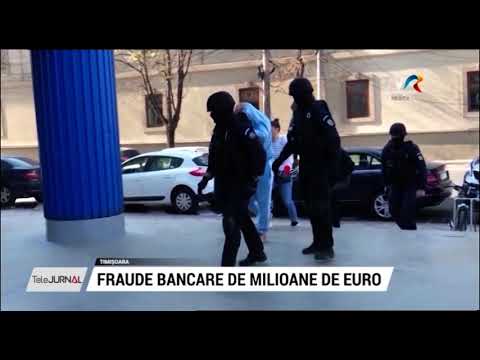 Fraude bancare de milioane de euro #stiriregionale @TVR Timişoara