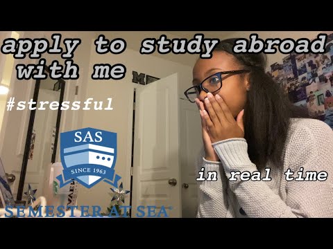 Apply to study abroad with me: Semester at Sea application
