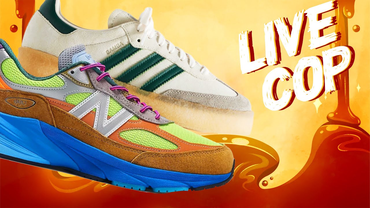 LIVE COP: Action Bronson New Balance 990 V6 & Kith Adidas Clarks Pre Order