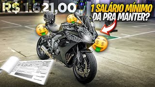 Da pra manter uma Triumph Tiger/daytona 660 com 1 Salário mínimo? 