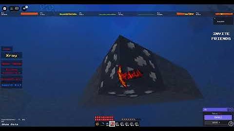 Super lava Pickaxe break by The miner too much, Hes Join my friend