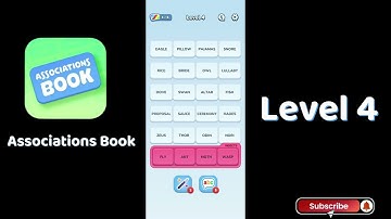 Associations Book Level 4 Answers | Word Puzzle Game 🧩 | Go Answer
