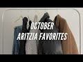 OCTOBER ARITZIA FAVORITES