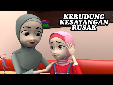 Tragedi Kerudung Kesayangan | Kartun (2019) #09 KAKINA