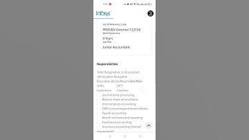 Infosys hiring freshers 2022 |Junior Accountant #shorts #trending #viral
