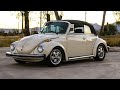 Un VW Super beetle CONVERTIBLE 1977 revivido de entre los muertos ☠☠ (LA BALA PERDIDA)