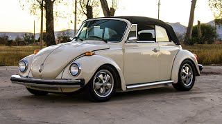 Un VW Super beetle CONVERTIBLE 1977 revivido de entre los muertos ☠☠ (LA BALA PERDIDA)