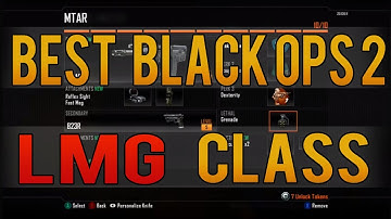 Black Ops 2 | My Favorite LMG Class Setup