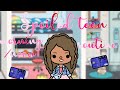 Spoiled teen morning/noon routine | Toca life world