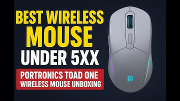 Portronics TOAD One Wireless Mouse | Unboxing and First Impressions
