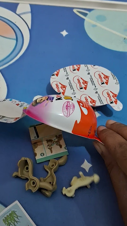 kinderjoy pink version unboxing