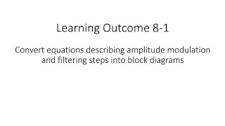 LO 8-1 block diagrams