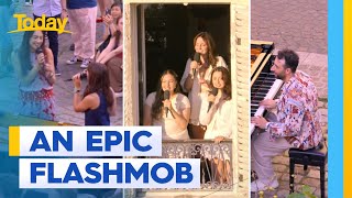 Download Lagu Flashmob of musicians capture attention of Paris | Today Show Australia MP3 Download Lagu Flashmob of musicians capture attention of Paris | Today Show Australia MP3