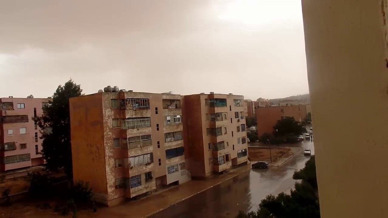 امطار الخير في تيسمسيلت 03 جويلية 2016 الحمد لله