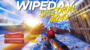How We Used The M249 To Dominate Wipeday - Rust