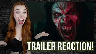 It's Actually Horror?!? | Morbius | Official Trailer Reaction!