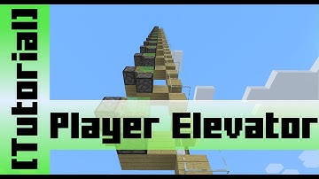 Slime Block Player Elevator [Tutorial]
