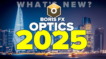 NEW Boris FX Optics 2025. What new in this Photoshop Plugin?