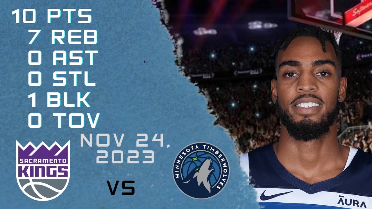 Troy Brown Jr. player Highlights TIMBERWOLVES vs KINGS NBA Regular season game 24-11-2023