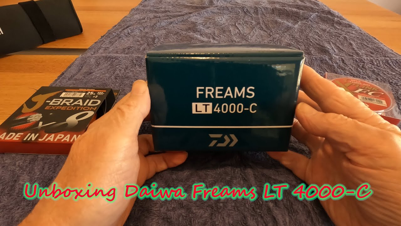 Unboxing Daiwa Freams LT 4000 C - YouTube
