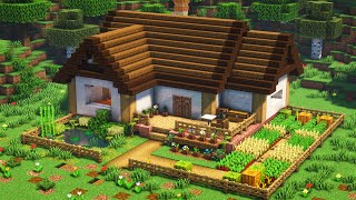 Minecraft | How to build a cottage cozy house in minecraft