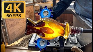 GLASSMAKING LIKE YOU’VE NEVER SEEN – THIS VASE IS A WORK OF ART!