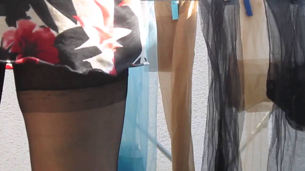 MY LOVELY STOCKINGS IN THE SUN - YouTube