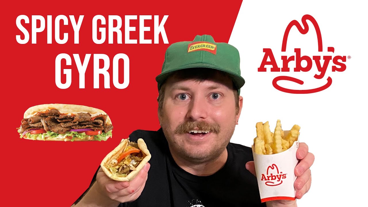 Arby's Spicy Greek Gyro Review YouTube