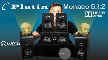 ATMOS BUILT-IN! | Platin Monaco 5.1.2 Review | Dolby Atmos | WiSA | Wireless Home Theater