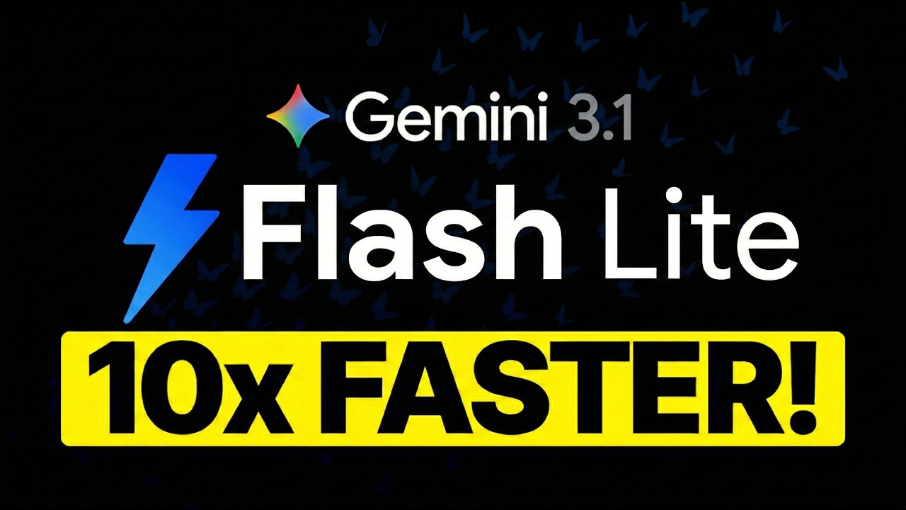 NEW Gemini 3.1 Flash Lite is INSANE!