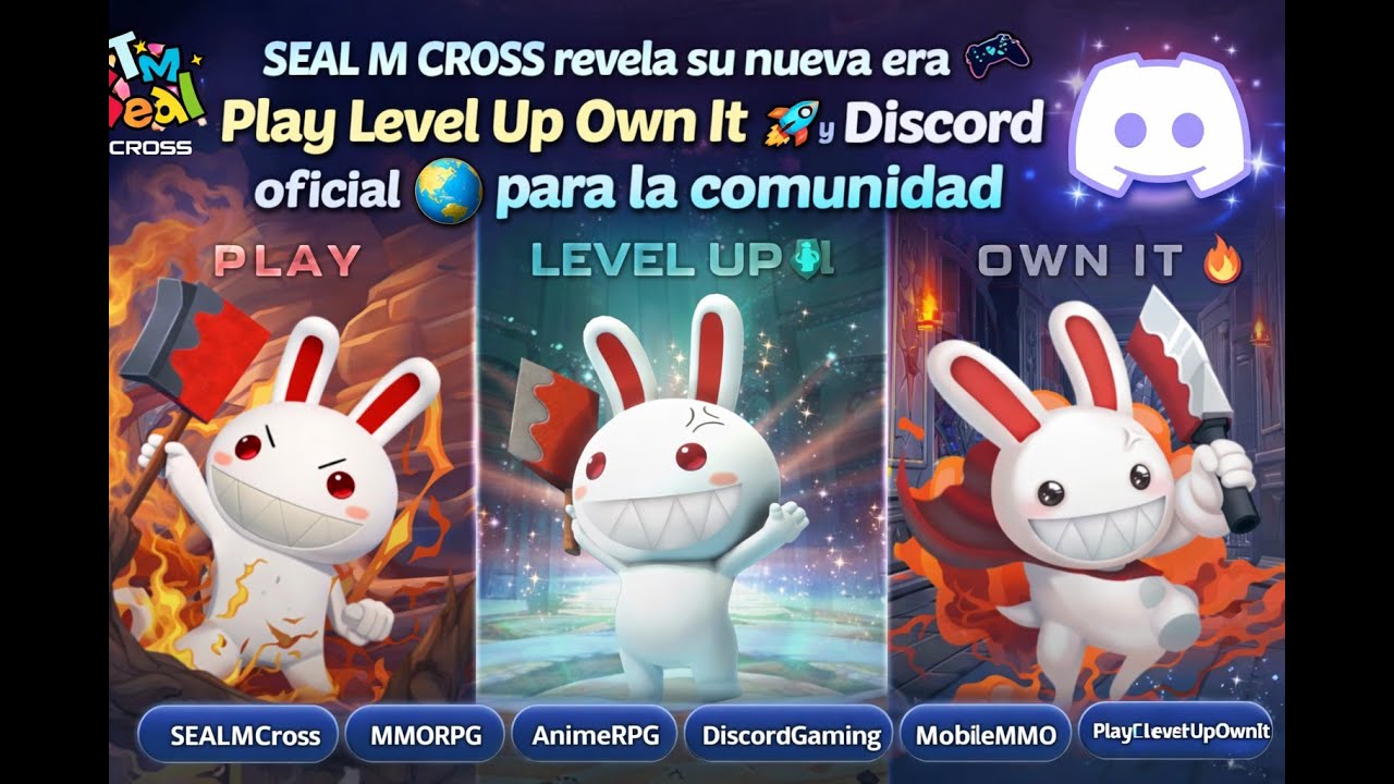 SEAL M CROSS reveals its new era 🎮 Play Level Up Own It 🚀 and