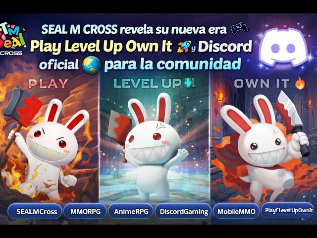 SEAL M CROSS reveals its new era 🎮 Play Level Up Own It 🚀 and