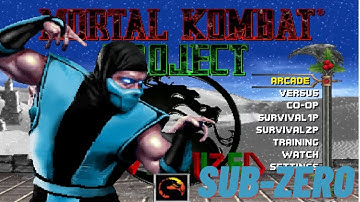 Mortal Kombat Project Revitalized (Sub Zero)