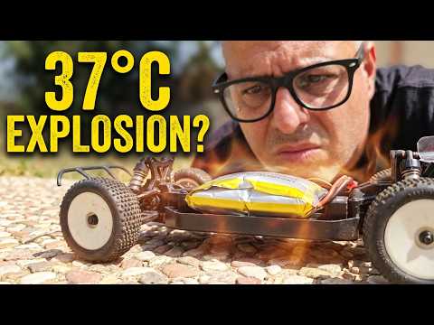 Test Estremo: Può una Batteria LIPO ESPLODERE a 37 Gradi? 😱