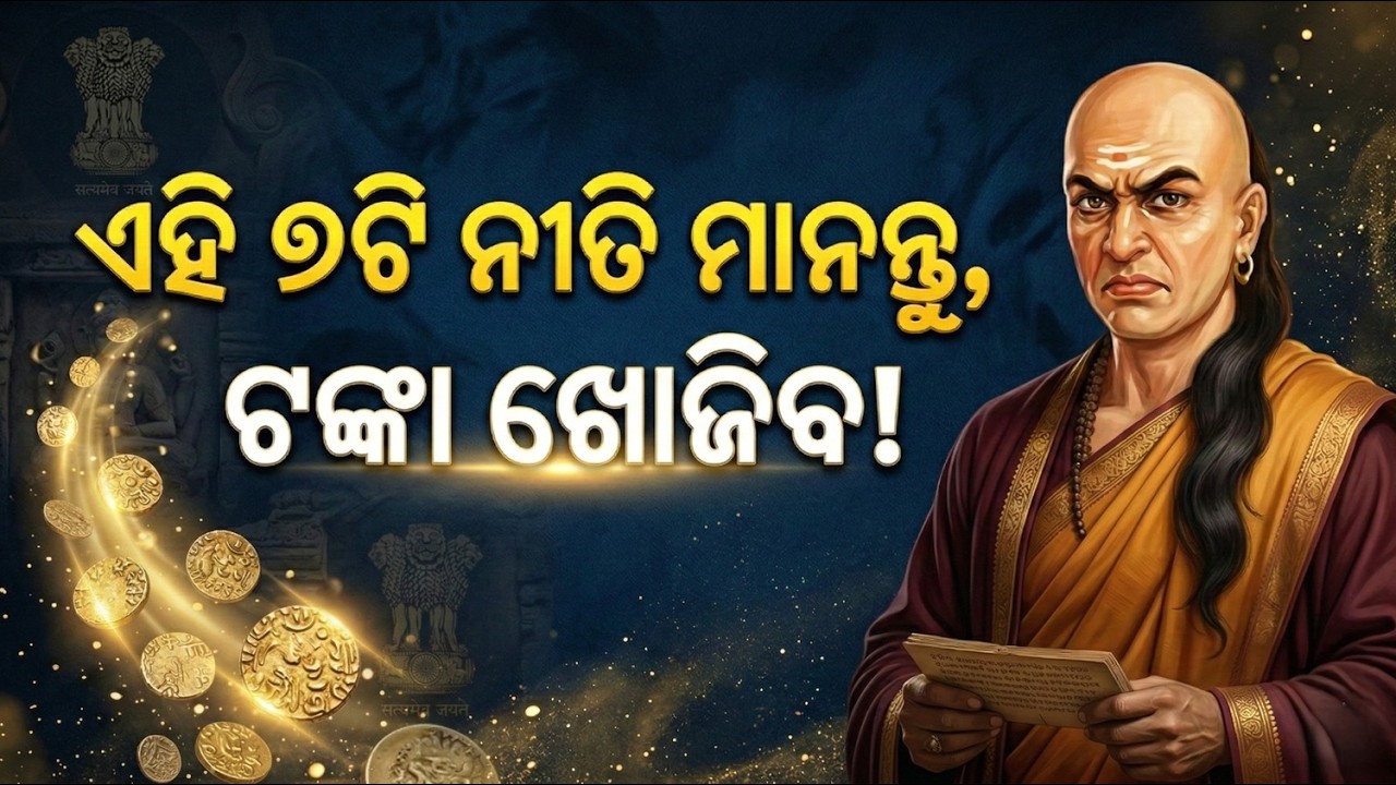 ଚାଣକ୍ୟଙ୍କ ଏହି ୭ଟି ଗୁପ୍ତ ନୀତି ଜାଣିଲେ ଟଙ୍କା ଆପଣଙ୍କ ପଛରେ ଗୋଡ଼ାଇବ! | Chanakya Niti in Odia