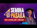 DAY 1 SEMINA YA SIKU NNE YA PASAKA 2ND APRIL 2026 EV DANIELY JOSHUAN RGCM GOBA CENTRE DSM 