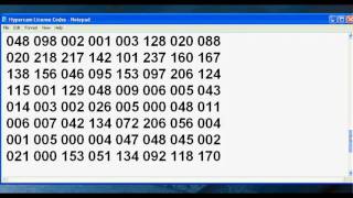Hypercam License Codes