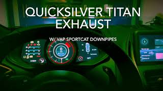 Aston Martin DB11 V12 w\/ Quicksilver Titan exhaust upgrade