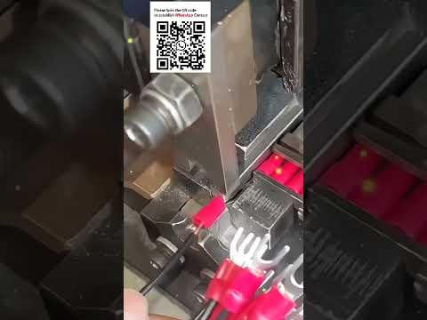 Semi-Automatic Crimping Machine for Loose Piece Insulated Terminals