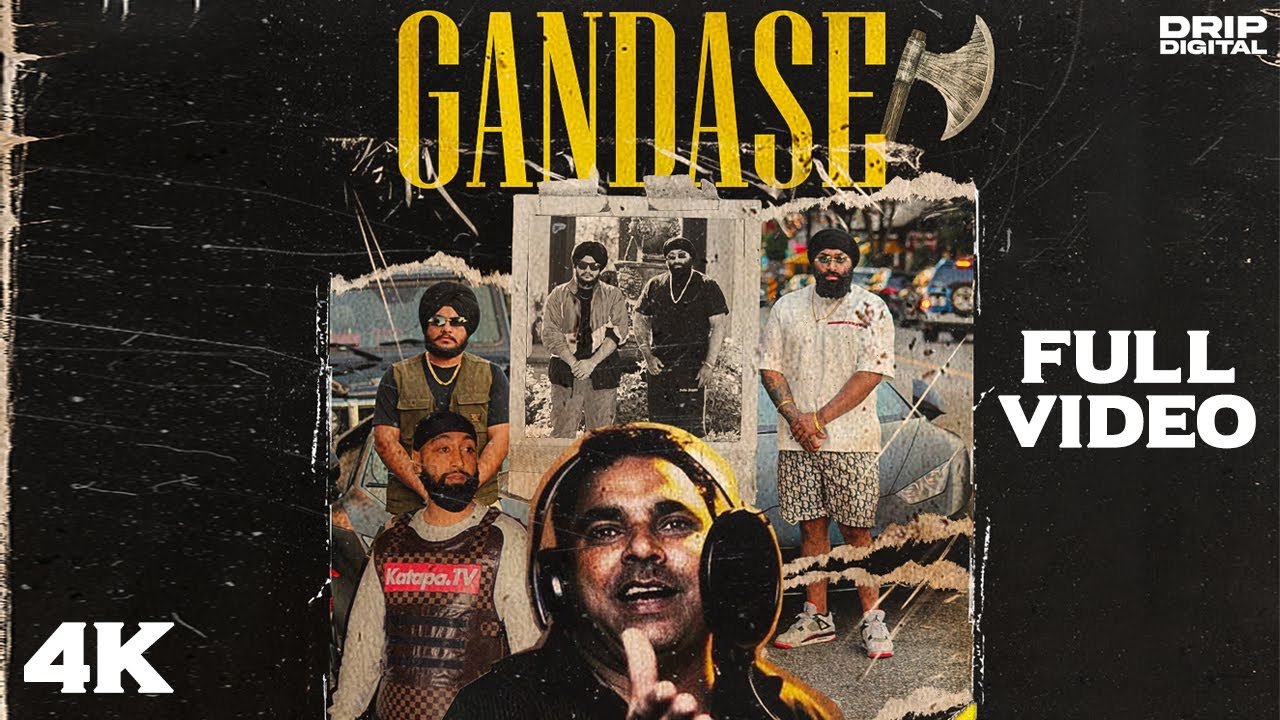 4K Gandase Official Video  Inderpal Moga  Chani Nattan  Amar Arshi  Katapa Tv  New Punjabi 