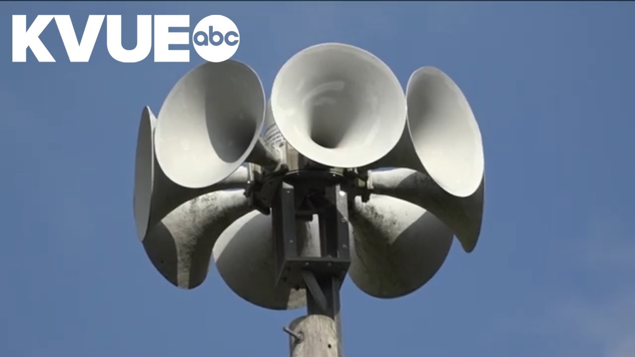 San Marcos upgrades outdoor warning sirens - YouTube