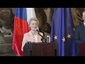 Joint press statement by President von der Leyen and Petr Pavel, President of Czechia