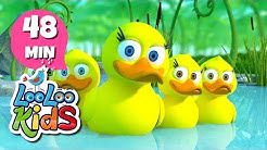 Five Little Ducks - THE BEST Nursery Rhymes and Songs for Children | LooLooKids  - Durasi: 48:26. 