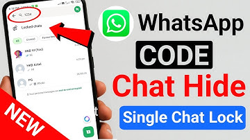 WhatsApp Chat Hide Ka Secret Code 🔐 New Way to Lock Chats