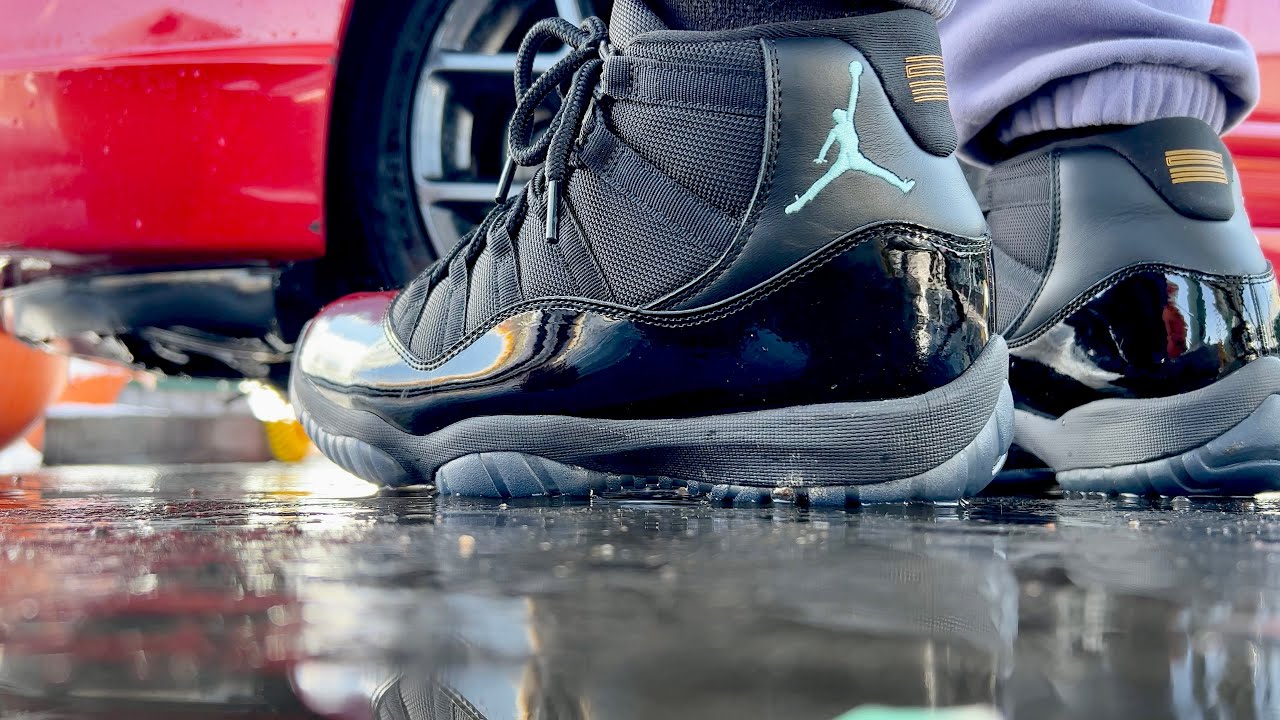 Air Jordan 11 Gamma Blue 2023 On foot Review Unboxing YouTube