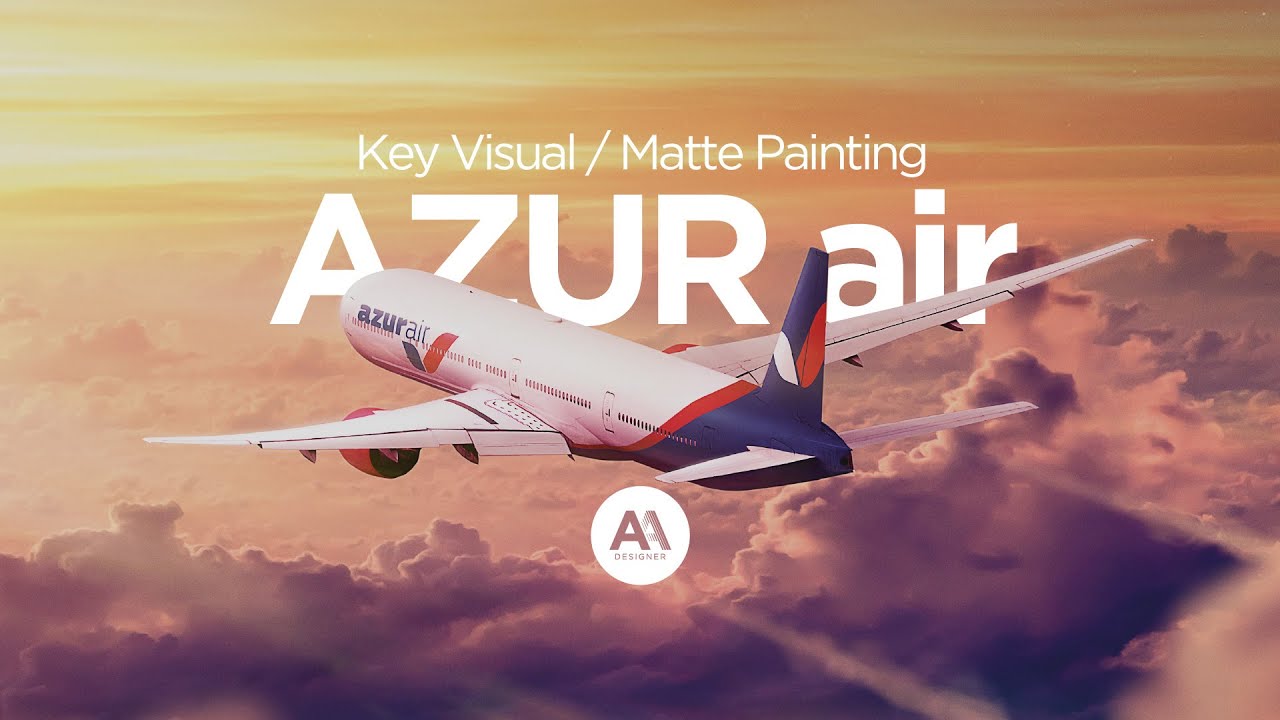 Key Visual / Matte Painting / AzurAir