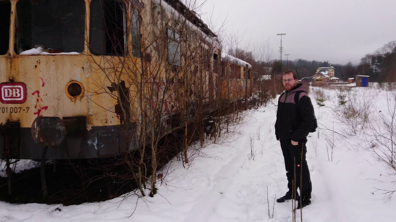 Auf der Hochwaldbahn in Hermeskeil